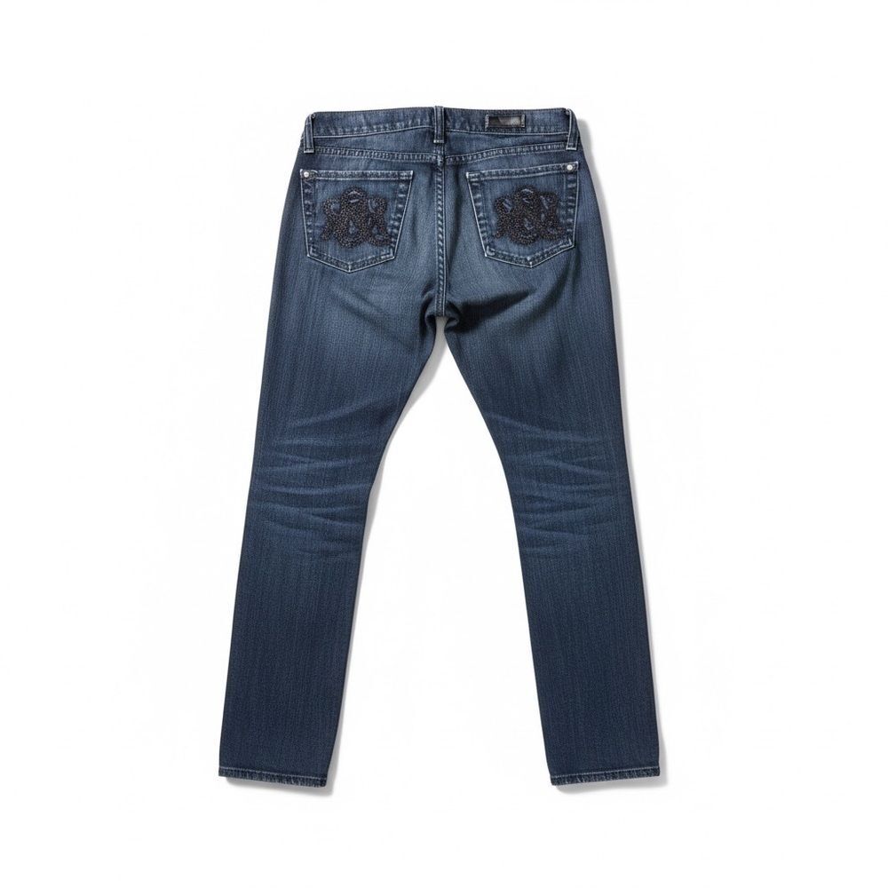 Vintage Rock and Republic Jeweled Crown Pocket Jeans